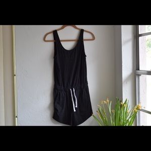 SHEIN laid back romper with draw strings & pockets